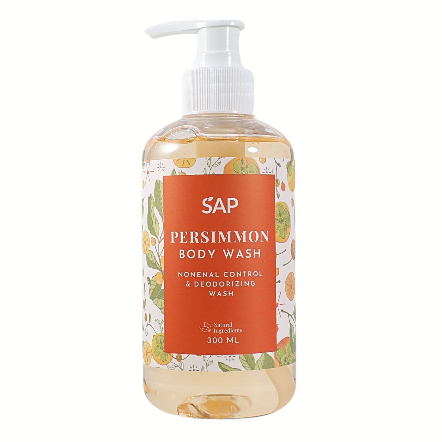 Nonenal Deodorizing Body Wash with Persimmon