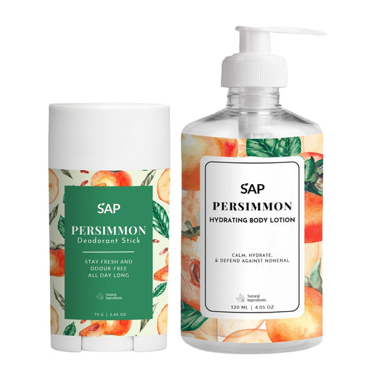 Persimmon Deodorant and Hydrating Body Lotion