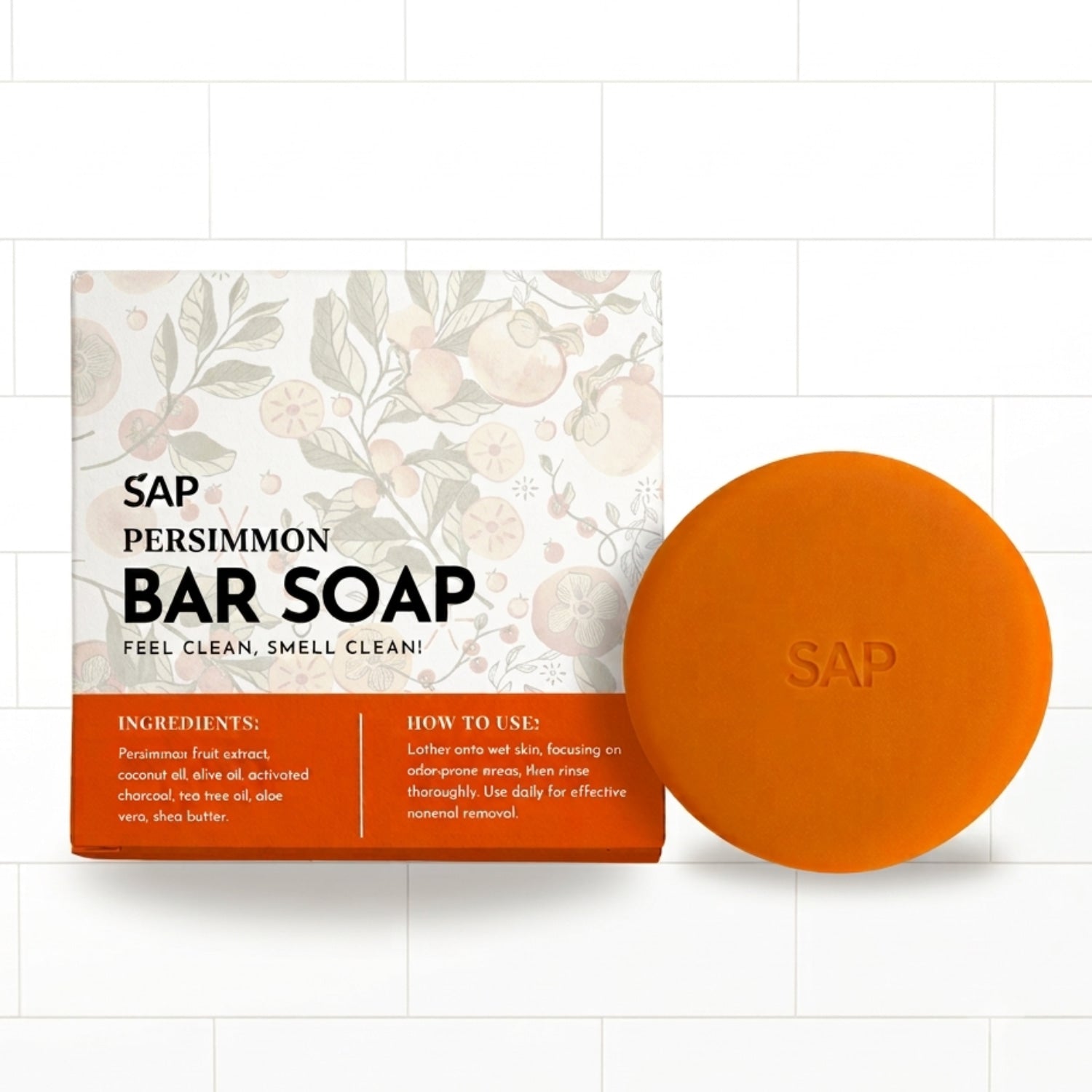 Deodorizing Persimmon Soap